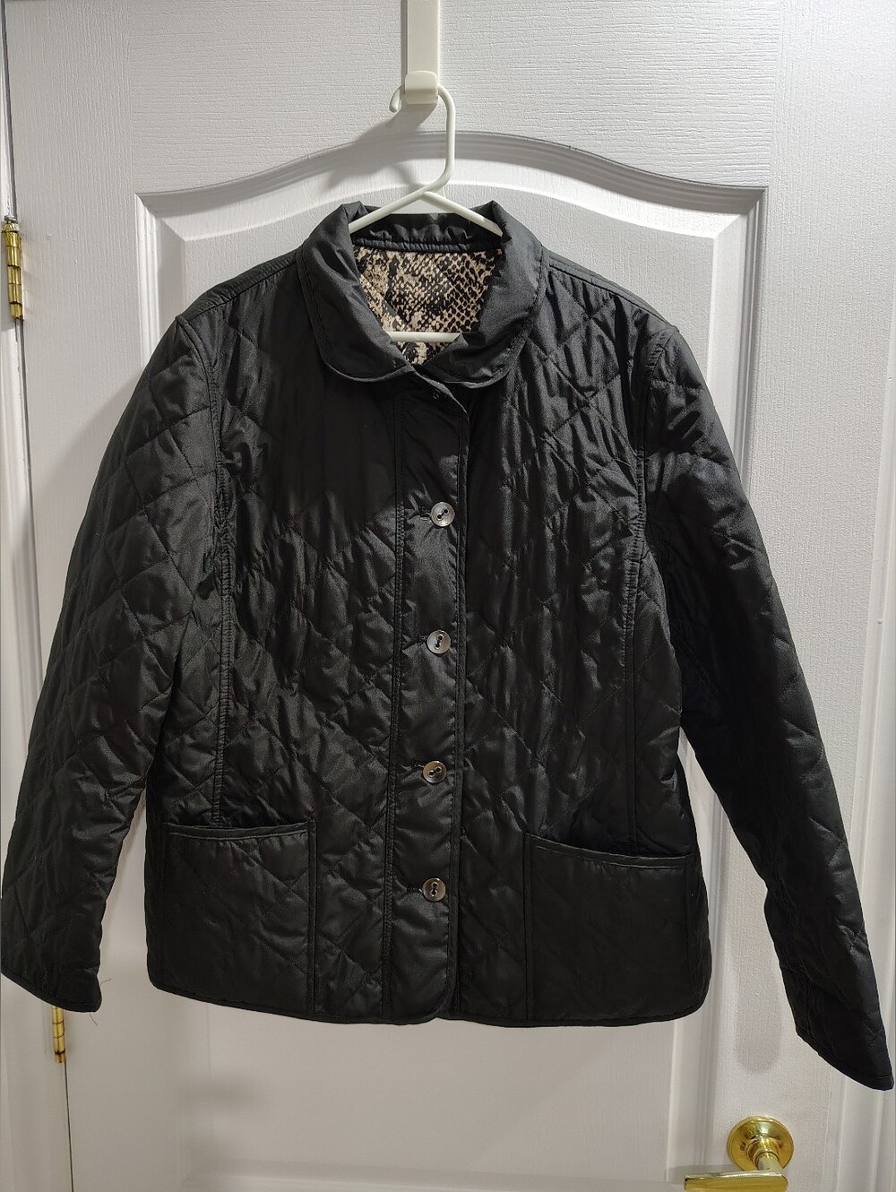 Classic Quilted Reversible Women's Spring Jacket